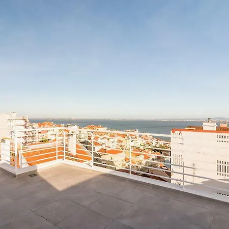 Graca Riverview Terrace Apartament